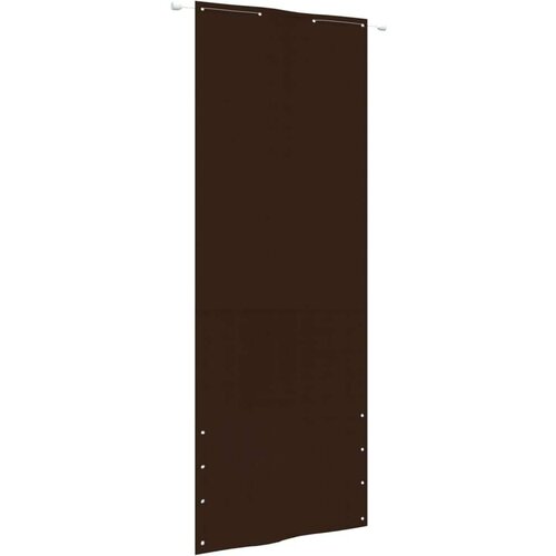 Balkonski Balkonsko platno rjavo 80x240 cm tkanina Oxford, (20702614) Cene