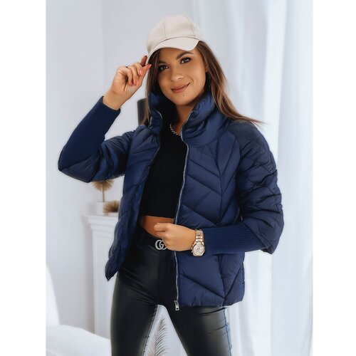 DStreet Women's jacket INESS navy blue TY3142 Cene
