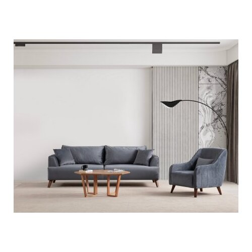 Atelier Del Sofa sofa trosed buhara 3 seater dark grey Cene