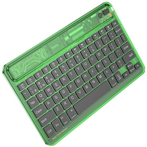 Hoco bežična providna tastatura S55 zelena Slike