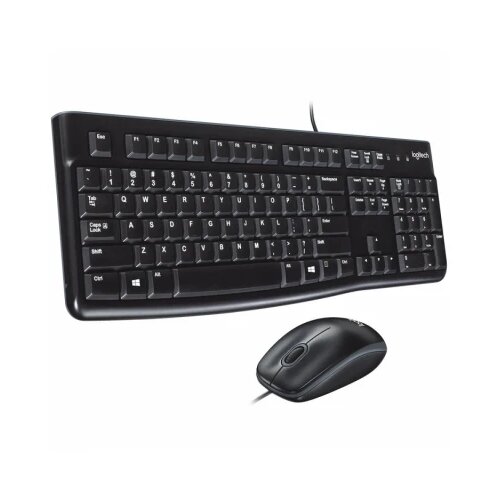 Logitech MK120 Corded Combo - BLACK - USB - US INT'L Cene