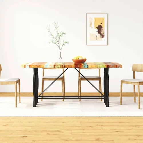  Jedilna miza iz trdnega predelanega lesa 180 cm, (20711006)