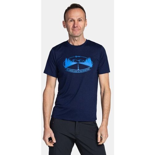 Kilpi Men's functional T-shirt GAROVE-M Dark blue Cene