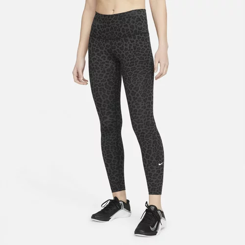 Nike Sportske hlače kameno siva / tamo siva / crna / bijela