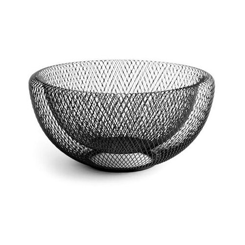  KO&amp;Scaron;ARA 25*h.12CM CRNA METALNA Slike