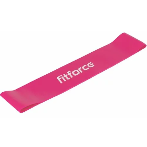 Fitforce EXELOOP MEDIUM Traka za vježbanje, ružičasta, veličina