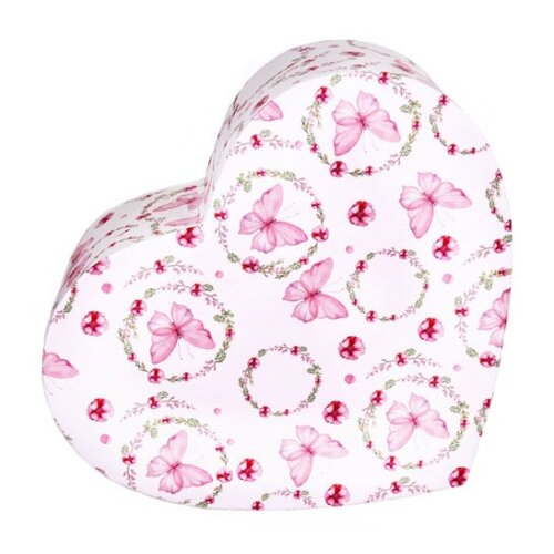 Viter kutija srce pink leptir v ( 391809-2 ) Cene