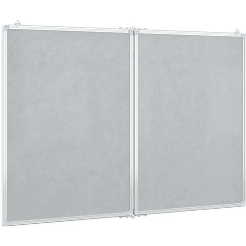  Magnetna bijela ploča sklopiva 120 x 100 x 1 7 cm aluminijska Slike