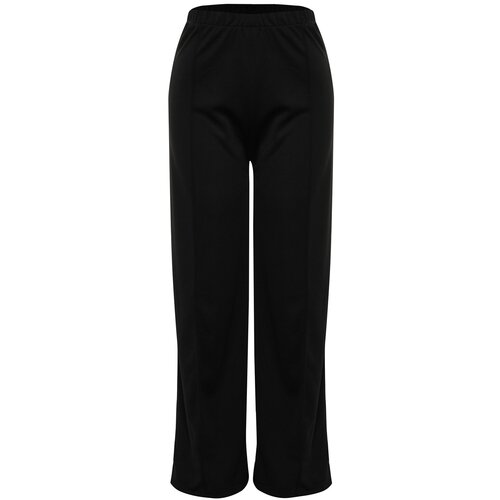 Trendyol Curve Plus Size Pants - Black - Slim Slike