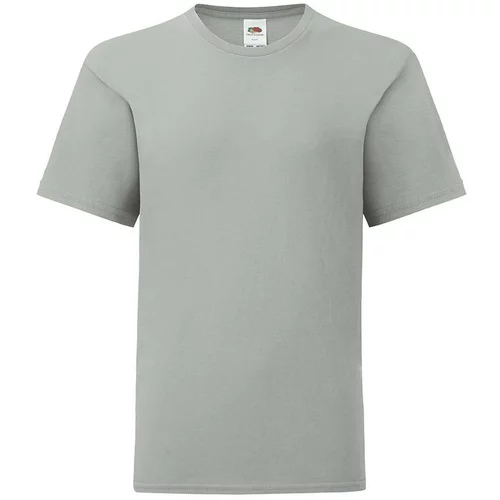 Fruit Of The Loom Grey children's t-shirt in combed cotton