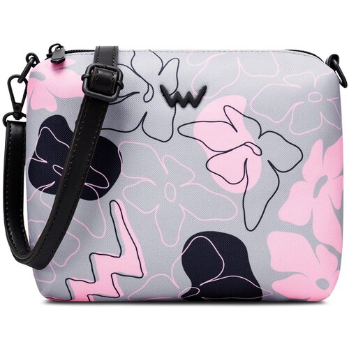 Vuch Nuria Flowers Line Grey Handbag Slike