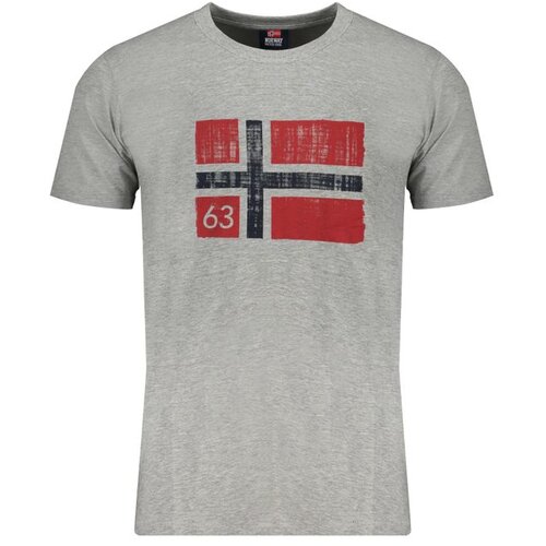 Norway 1963 Siva Mu&scaron;ka Majica Kratkih Rukava Cijene