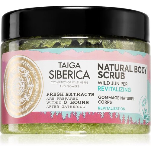 Natura Siberica Taiga Siberica Wild Juniper piling za telo 300 ml Slike