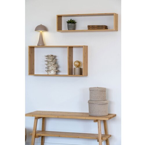House Nordic Večnivojska bambusova polica v naravni barvi 70 cm Ember &amp;ndash; Slike