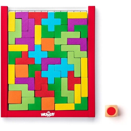 Woody Drveni tetris u boji - Cene