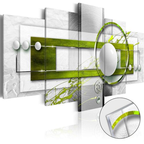  Slika na akrilnom staklu - Green Energy [Glass] 200x100 Cijene