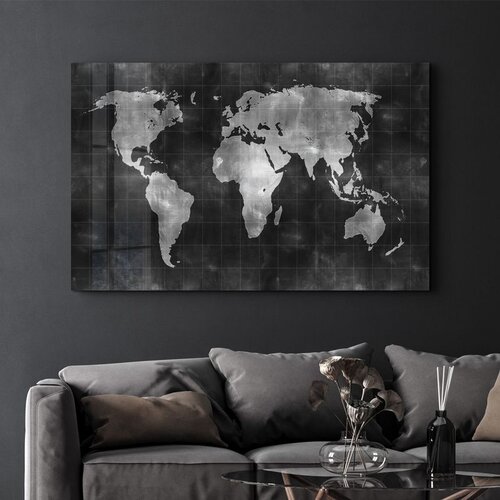 WALLXPERT CAM-3031 - Vi&scaron;enamenska Tempered Staklena Slika 70 x 110 cm Cene