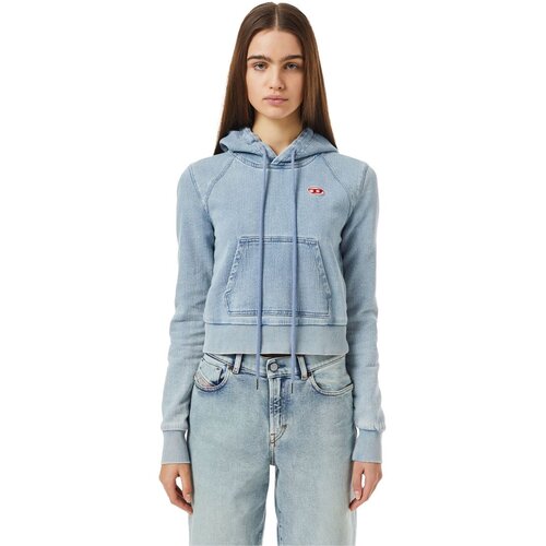 Diesel Sweatshirt - D-ANGY-HOOD-NE SWEAT-SHIRT blue Cene