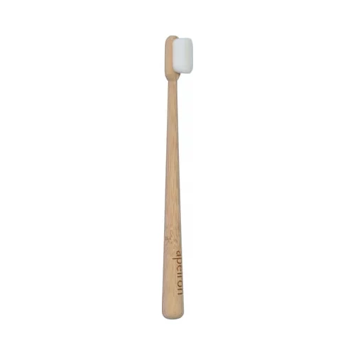 Apeiron finident četkica za zube od bambusa - bijela