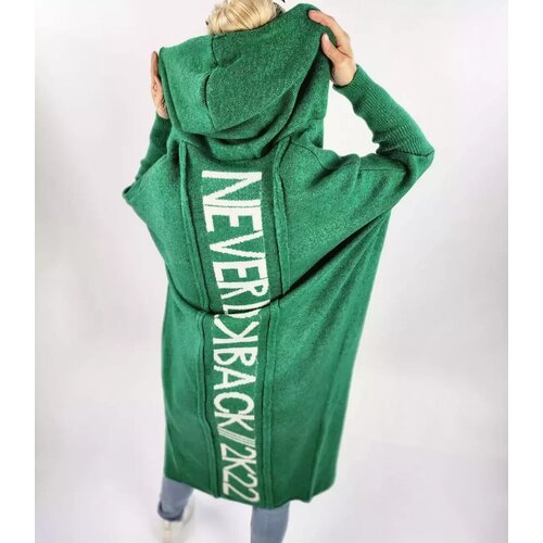 Pri Long cardigan sweater with wool NEVER LOOK BACK Slike