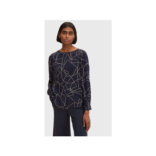 Tom Tailor Bluza 1032856 Mornarsko modra Regular Fit Slike