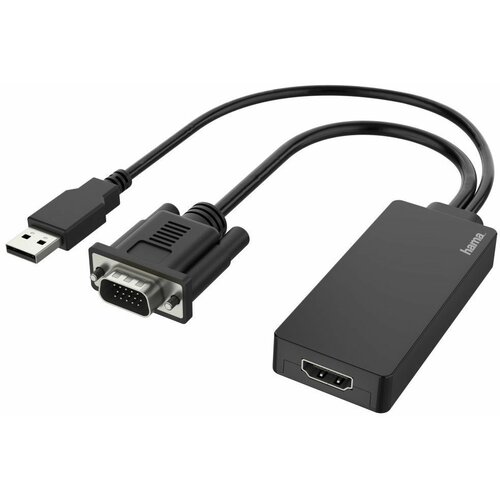 Hama (200342) adapter VGA (muški)+USB(muški) na HDMI (ženski) Cene