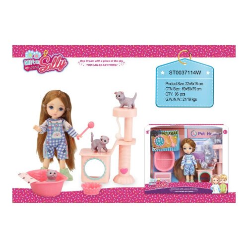 Ittl lutkica 14cm i ljubimci ( 027468 ) Slike