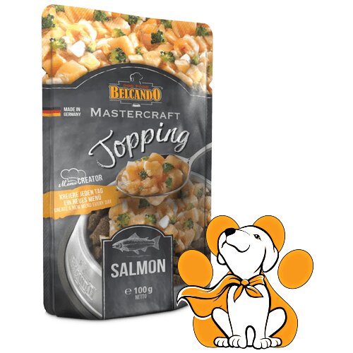 Belcando mastercraft Topping Salmon, 100g, Vlažna Hrana Za Pse Sa Lososom Slike