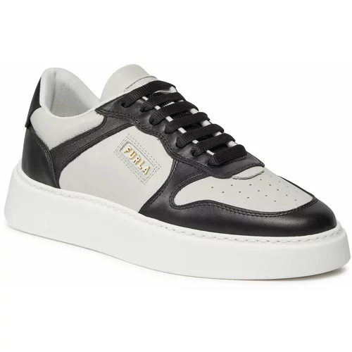 Furla Superge sport Lace-Up Sneaker T.3 YH60SPT-A.0194-1846S-10073600 Nero+Marshmallow