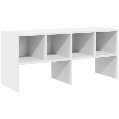Maison Chic Regal za čevlje - Polica za čevlje zložljiva bel 89,5x30x40 cm, (21778118) Cene