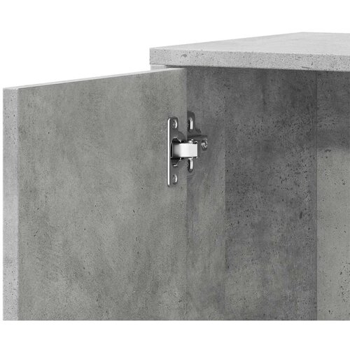  Komoda beton siva 60 x 31 x 70 cm od konstruiranog drva Slike