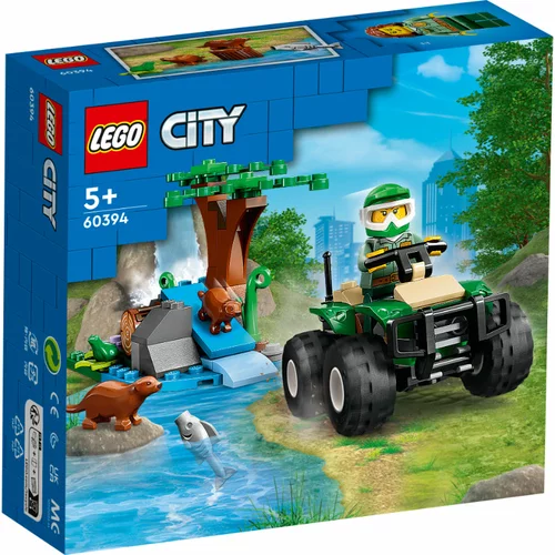 Lego City 60394 ATV in življenjsko okolje za vidro