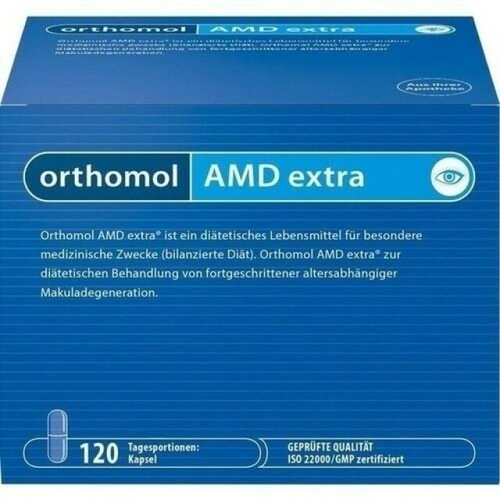 Orthomol amd extra 120 kapsula Cene