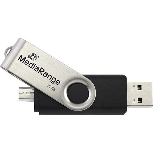 Mediarange Germany USB FLASH MEMORIJE 32GB/2.0/SA MICRO (OTG) ADAPT. MR932-2 Cene