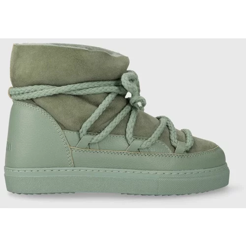 Inuikii Dječje cipele za snijeg od brušene kože boja: zelena