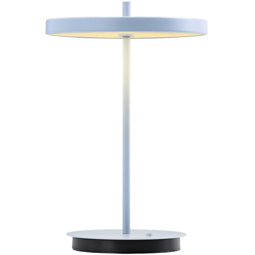 UMAGE svijetlo plava metalna led stolna lampa s metalnim sjenilom (visina 31 cm) asteria move &amp;ndash; Slike