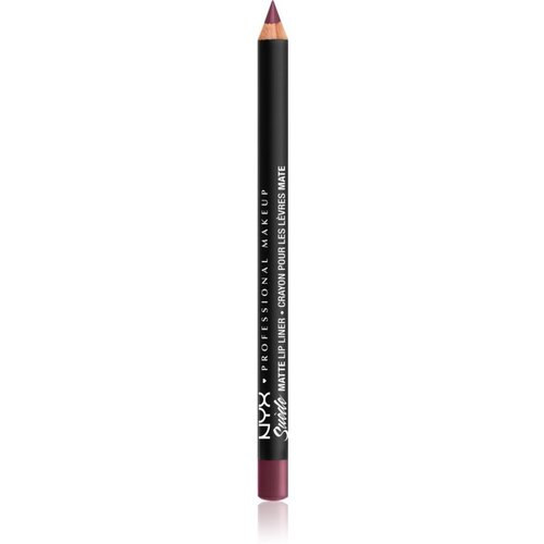 NYX Professional Makeup Suede Matte Lip Liner mat olovka za usne nijansa 35 Prune 1 g Slike