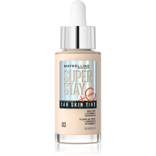 Maybelline SuperStay® 24H Skin Tint + Vitamin C lahek puder z vitaminom c 30 ml odtenek 03 Cene