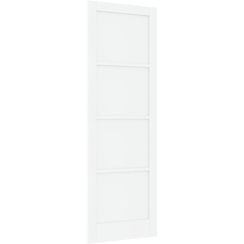 VidaXL Notranja vrata &amp;#039;ORKDAL&amp;#039;bela 78x232x4 cm trda borovina Slike