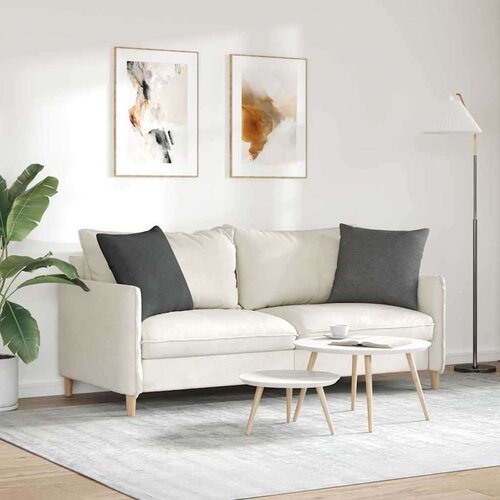 VidaXL jastučići za sofu 2 pcs tamno siva 50 x 50 cm kordura tekstil Slike