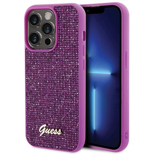 Guess OVITEK DISCO METAL SCRIP ZA IPHONE 15 PRO ROZA OVITEK, (21834165) Cene