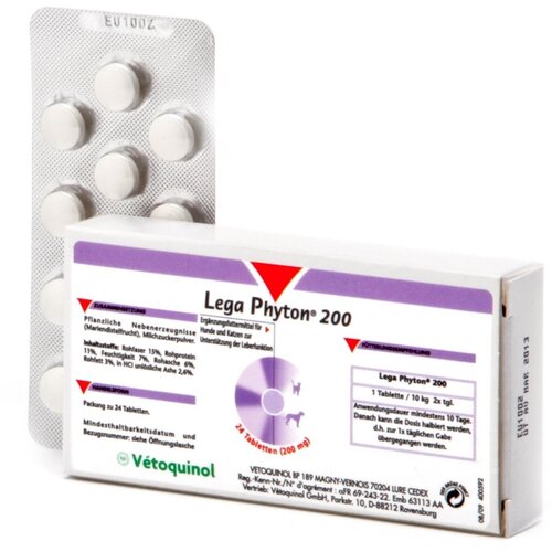 Vetoquinol preparat za pse i mačke za zaštitu jetre lega phyton, 200mg Cene