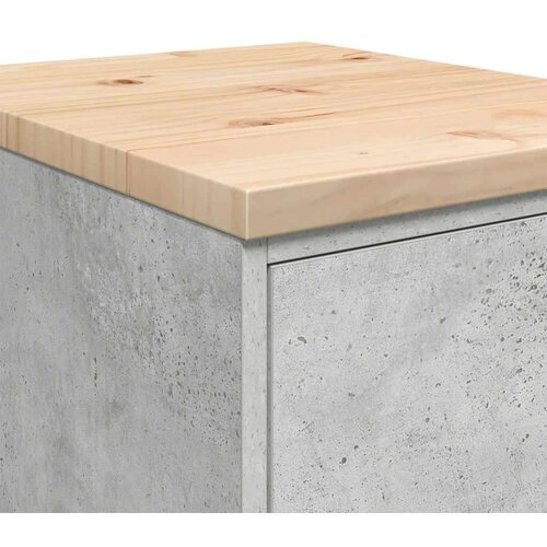 vidaXL Garažna omara za shranjevanje 40x51x85 cm trdna borovina Cene