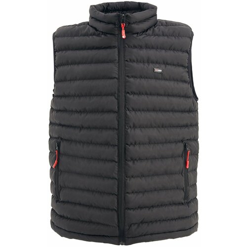 D1fference Men's Lined Water And Windproof Regular Fit Black Inflatable Vest. Slike