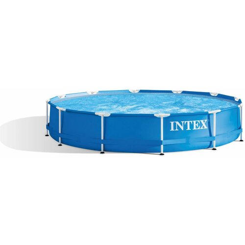 Intex bazen pvc 3.66m x 76cm metal frame pool set Slike