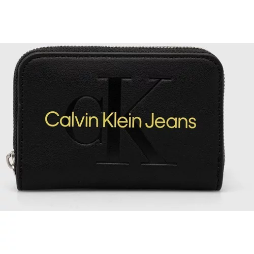 Calvin Klein Jeans Denarnica ženski, bela barva