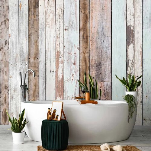  Foto tapeta - Multi-colored Boards 200x140 Vodootporna Slike