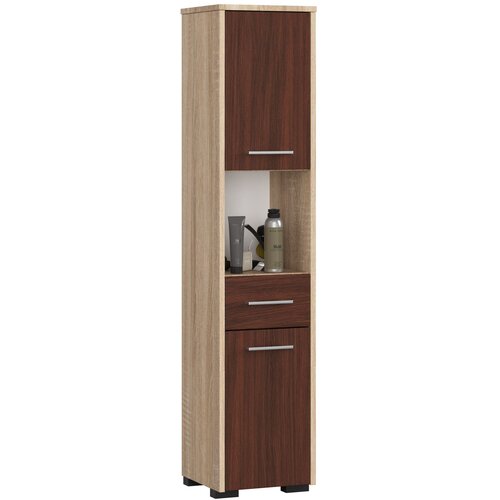 AKORD KOPALNIŠKA OMARA FIN KOLONA 30 2D 1SZ 1W 140cm SONOMA / WENGE, (21713967) Cene