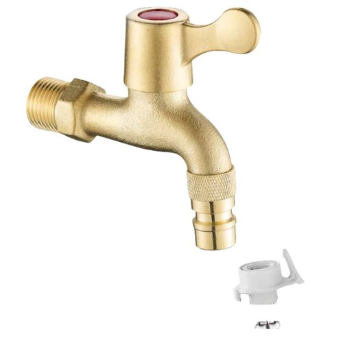 INF Medeninasta avtomatska pipa za pralni stroj 1/2" dovod Model 1, (21638823) Cene