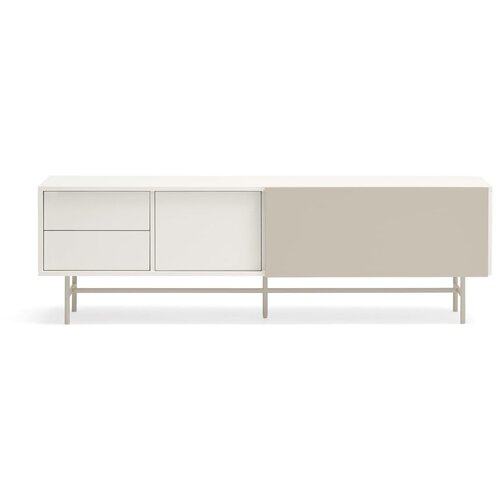 Teulat Bež/kremno bela TV omarica 180x56 cm Nube – Cene